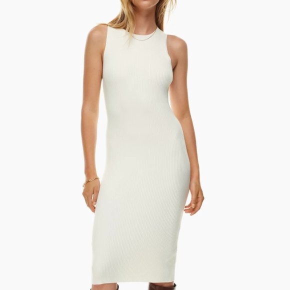 ARITZIA Wilfred Moonstruck Sleeveless Knit Midi Dress -Size S. - Picture 1 of 10